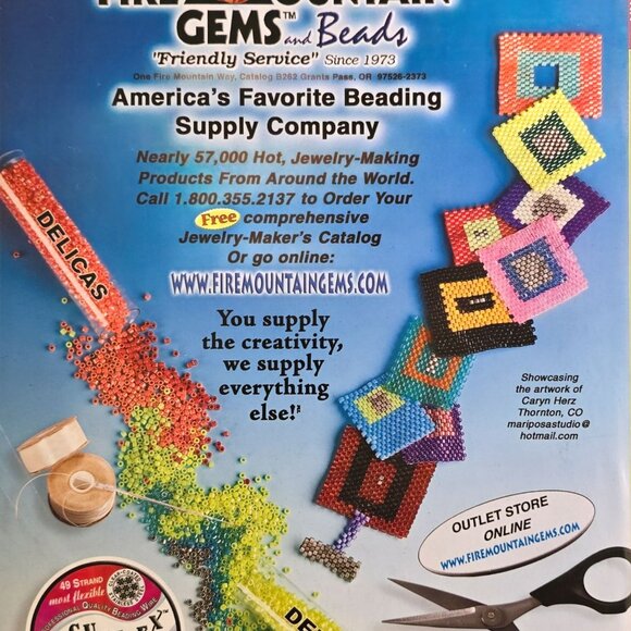 Beadwork Magazine October November 2005 Bring On The Bracelets - Picture 12 of 16
